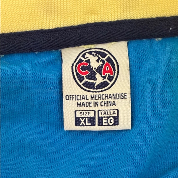 ICON Club America Football Soccer track Jacket Unisex XL Pockets - Picture 5 of 7